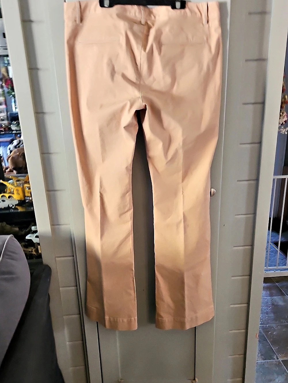 Gap 1969 Slim Boot Pants in Beige  Sz 12 Tall - Picture 2 of 8